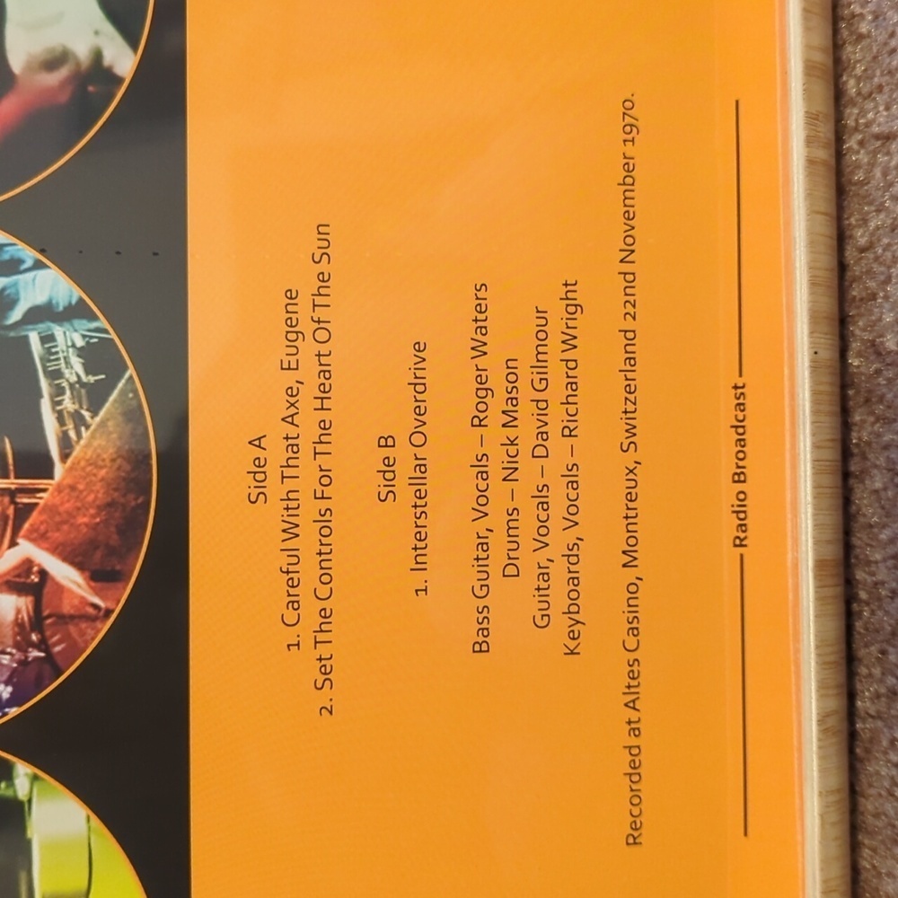 Pink Floyd - Another Night In Montreux Vol 3 Vinyl Record - Picture 3 of 3